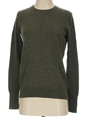Everlane dark green cashmere sweater - medium